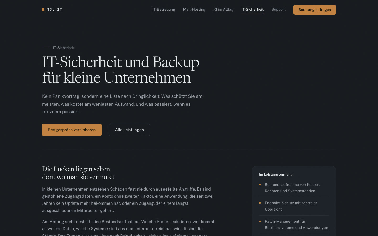 TJL IT: Screenshot 5 von 5